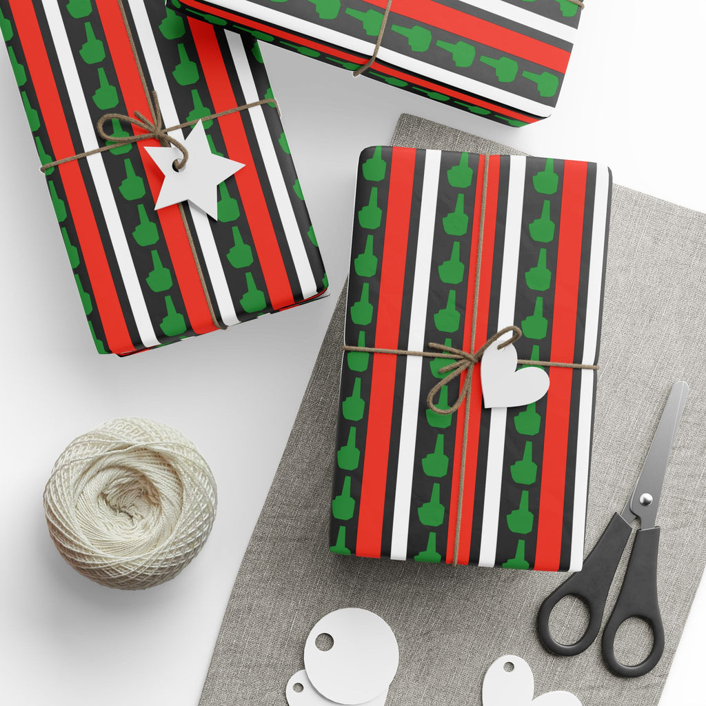 Happy F!@%ing Holidays Gift Wrap