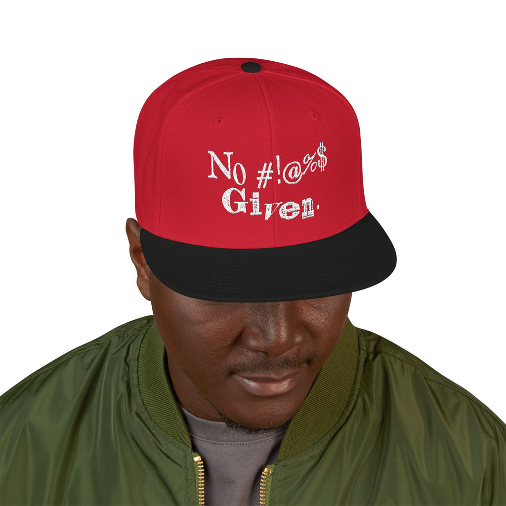 No #!@%$ Given Snapback