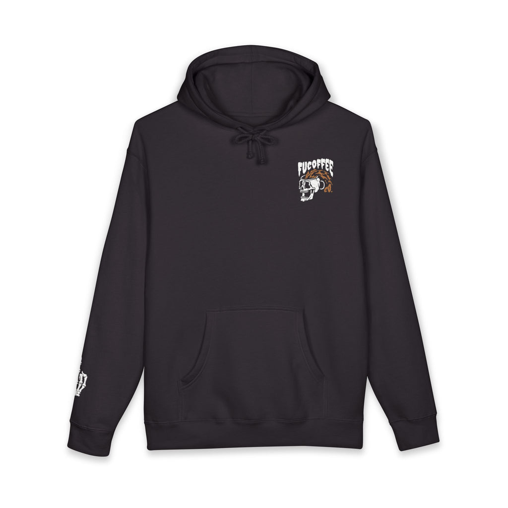 Death Before Decaf Heavyweight Hoodie
