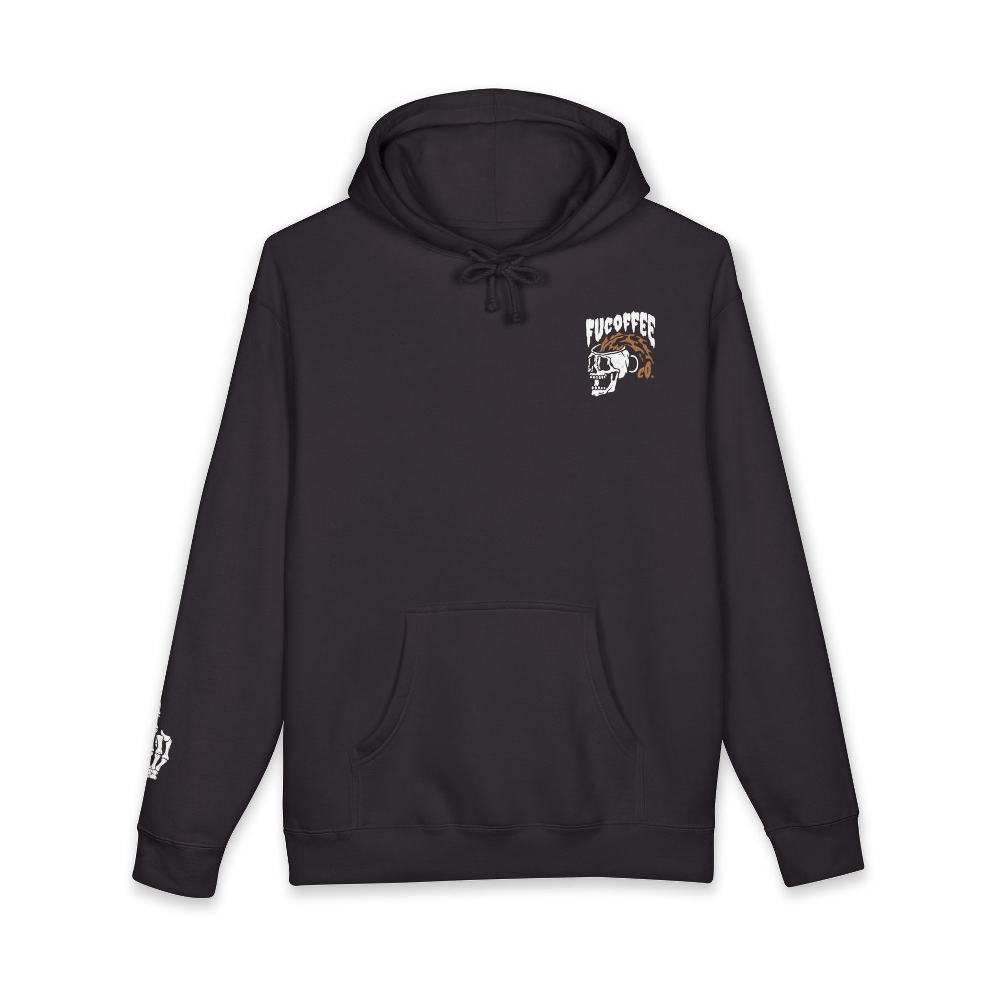 Death Before Decaf Heavyweight Hoodie