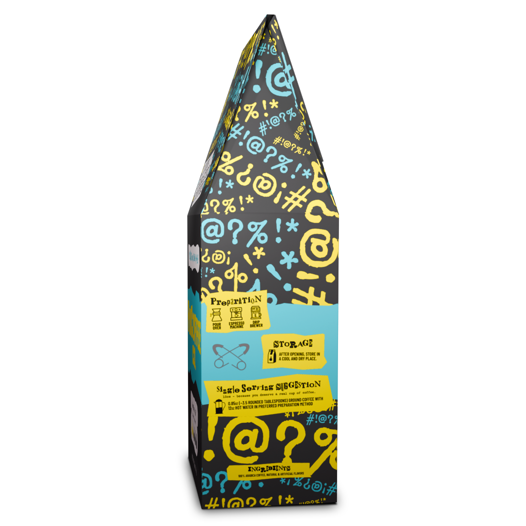 FuCoffee Co. Awake AF Ground and Whole Bean Coffee