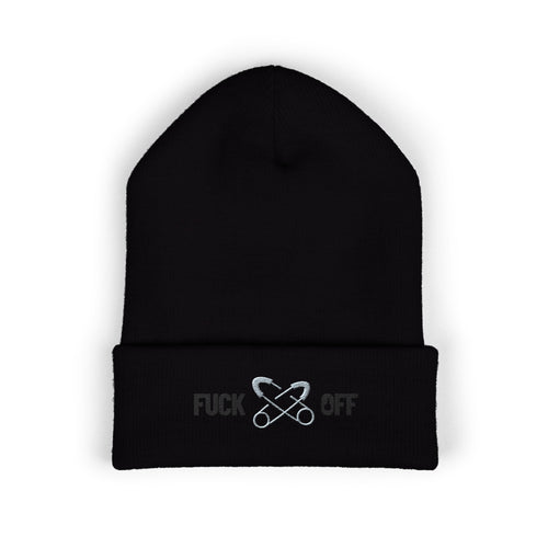 FuCoffee Co. Embroidered Beanie