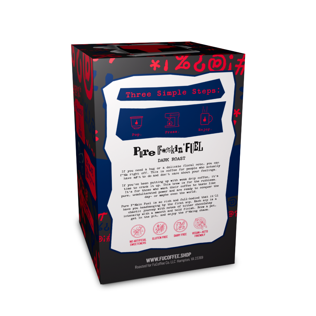 FuCoffee Co. Pure Fuel Coffee Pods