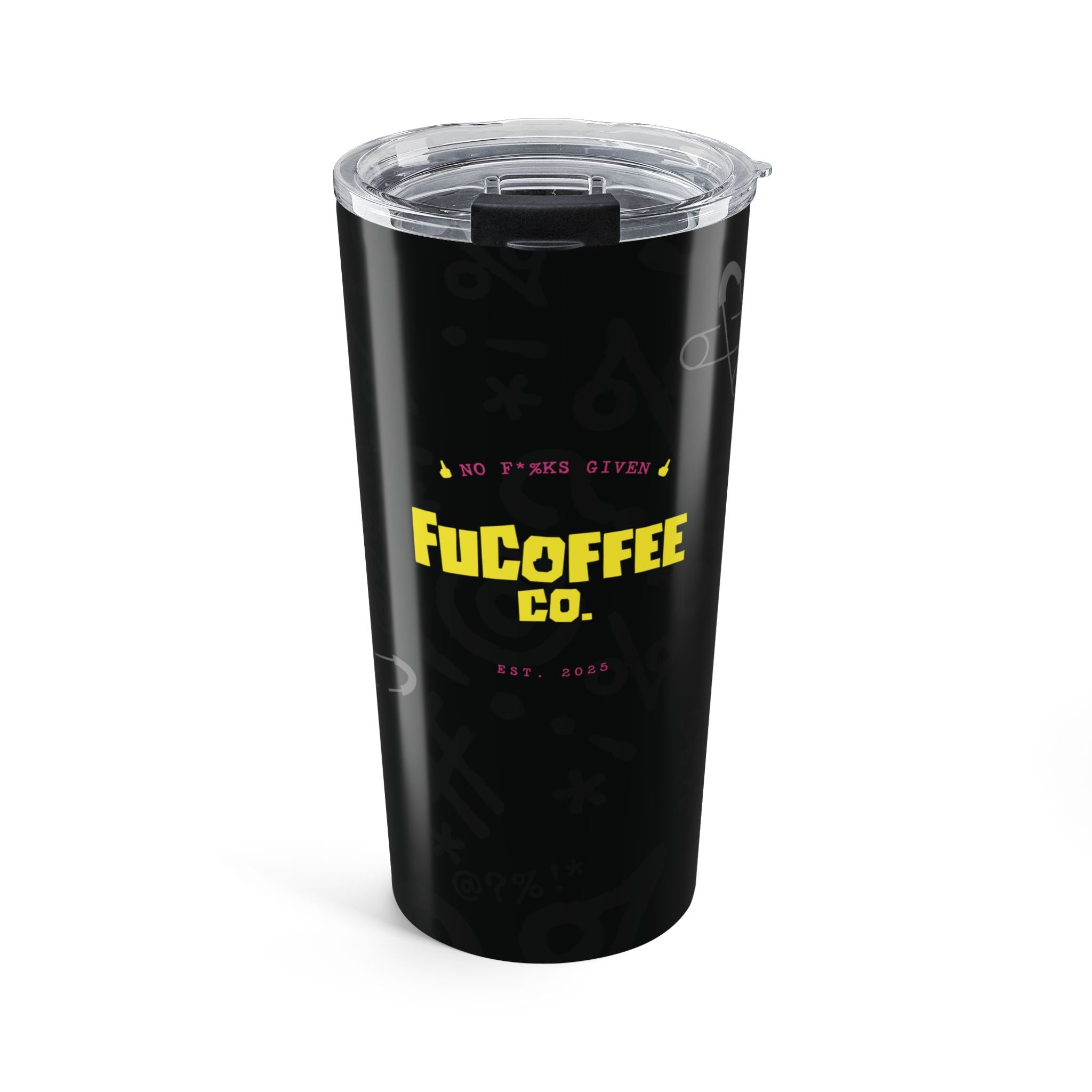 FuCoffee Co. Stainless Steel Tumbler