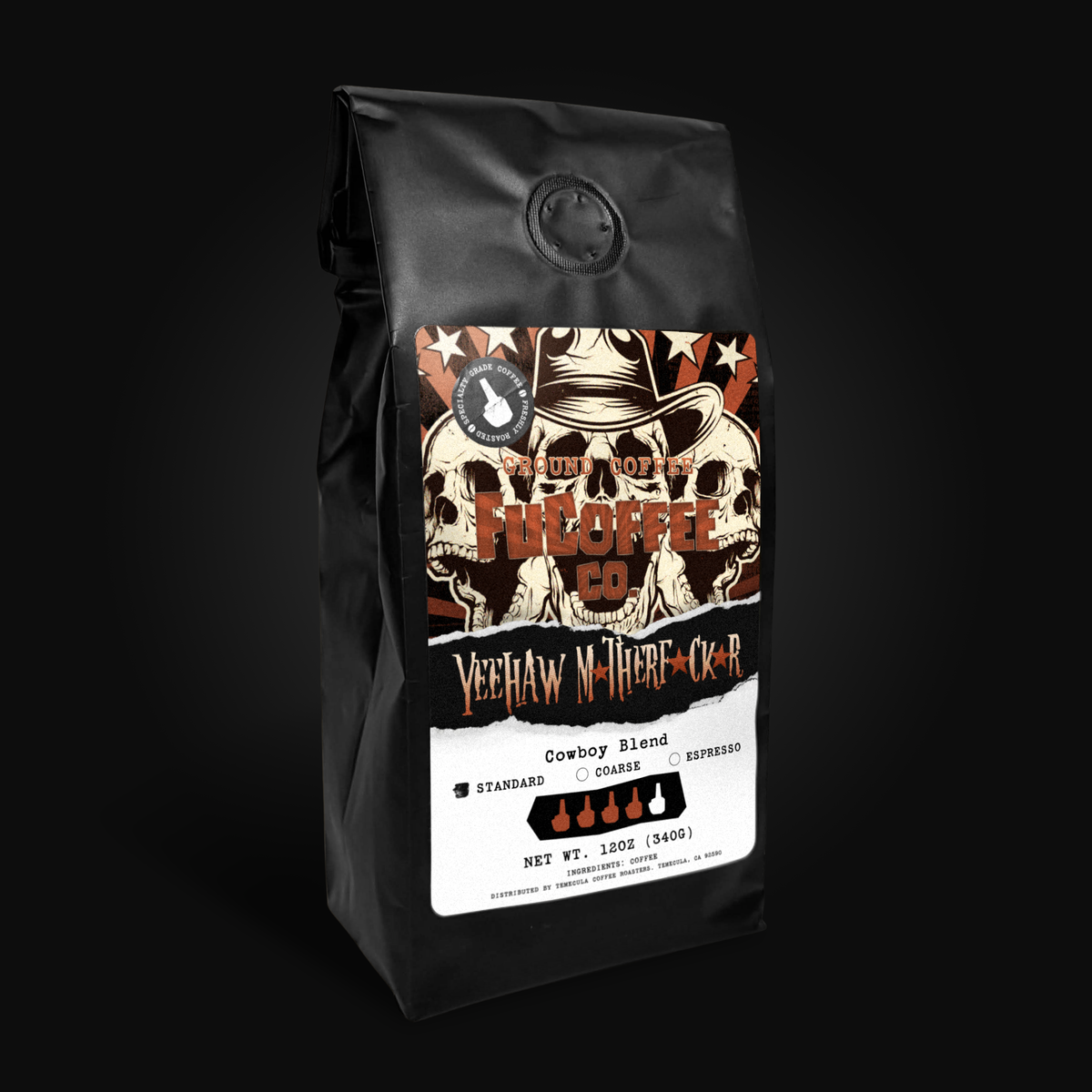 Yeehaw M*therf*ck*r Medium-Dark Roast
